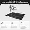 image:imageBalanceFrom 7x5 Feet HighDensity Gym Equipment Floor Mat 14Inch Thick PVC  NonSlip Flooring for Treadmill Stationary Bike Elliptical Trainer Weight Bench and Heavy Exercise Machines
