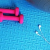 image:imageBalanceFrom Puzzle Exercise Mat 1 Thick EVA Interlocking Foam Floor Tiles  Home Gym Mat for Home Workout Equipment Floor Padding for Kids Gray 24 in x 24 in x 1 in 72 Sq Ft  18 TilesBlue