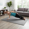image:imageBalanceFrom Puzzle Exercise Mat 1 Thick EVA Interlocking Foam Floor Tiles  Home Gym Mat for Home Workout Equipment Floor Padding for Kids Gray 24 in x 24 in x 1 in 72 Sq Ft  18 TilesGrey