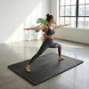 image:imageBalanceFrom Puzzle Exercise Mat 1 Thick EVA Interlocking Foam Floor Tiles  Home Gym Mat for Home Workout Equipment Floor Padding for Kids Gray 24 in x 24 in x 1 in 72 Sq Ft  18 TilesBlack