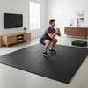 image:imageBalanceFrom Puzzle Exercise Mat 1 Thick EVA Interlocking Foam Floor Tiles  Home Gym Mat for Home Workout Equipment Floor Padding for Kids Gray 24 in x 24 in x 1 in 72 Sq Ft  18 TilesBlack