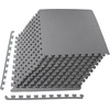 image:imageBalanceFrom Puzzle Exercise Mat 1 Thick EVA Interlocking Foam Floor Tiles  Home Gym Mat for Home Workout Equipment Floor Padding for Kids Gray 24 in x 24 in x 1 in 72 Sq Ft  18 TilesGrey