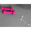 image:imageBalanceFrom Puzzle Exercise Mat 1 Thick EVA Interlocking Foam Floor Tiles  Home Gym Mat for Home Workout Equipment Floor Padding for Kids Gray 24 in x 24 in x 1 in 72 Sq Ft  18 TilesGrey
