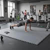 image:imageBalanceFrom Puzzle Exercise Mat 1 Thick EVA Interlocking Foam Floor Tiles  Home Gym Mat for Home Workout Equipment Floor Padding for Kids Gray 24 in x 24 in x 1 in 72 Sq Ft  18 TilesGrey