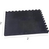 image:imageBalanceFrom Puzzle Exercise Mat 1 Thick EVA Interlocking Foam Floor Tiles  Home Gym Mat for Home Workout Equipment Floor Padding for Kids Gray 24 in x 24 in x 1 in 72 Sq Ft  18 TilesBlack