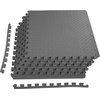 image:imageBalanceFrom Puzzle Exercise Mat 1 Thick EVA Interlocking Foam Floor Tiles  Home Gym Mat for Home Workout Equipment Floor Padding for Kids Gray 24 in x 24 in x 1 in 72 Sq Ft  18 TilesGrey