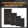 image:imageFitvids High Density 14Inch Thick Gym Equipment Mat NonSlip Floor Protection for Heavy Exercise Treadmill and Bike Mat in Multiple Sizes72L x 48W x 03Th