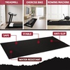 image:imageFitvids High Density 14Inch Thick Gym Equipment Mat NonSlip Floor Protection for Heavy Exercise Treadmill and Bike Mat in Multiple Sizes96L x 48W x 03Th